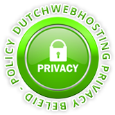 Dutchwebhosting Privacy beleid